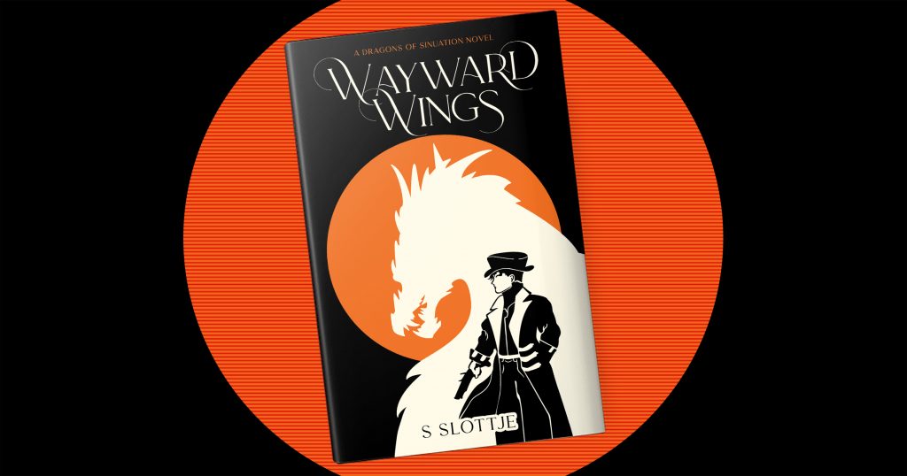 book Wayward Wings in an orange circle